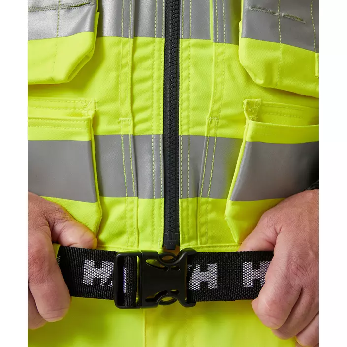 Helly Hansen Alna 2.0 tool vest, Hi-vis yellow/charcoal, large image number 4