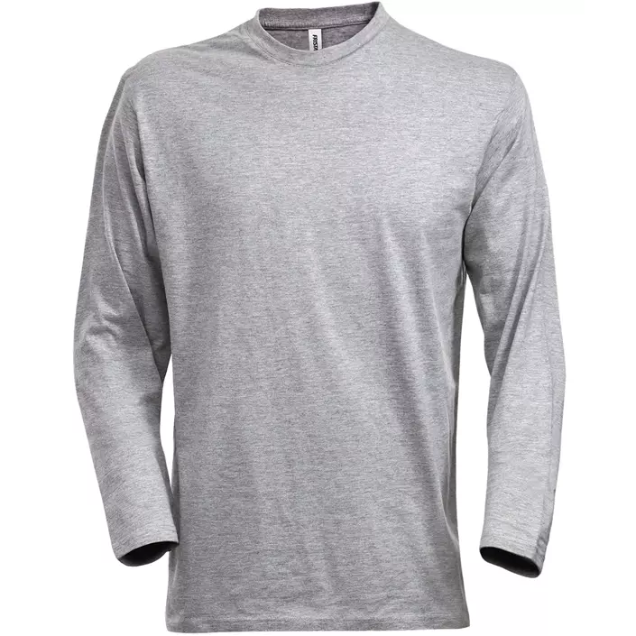 Fristads Acode long-sleeved T-shirt, Light Grey, large image number 0