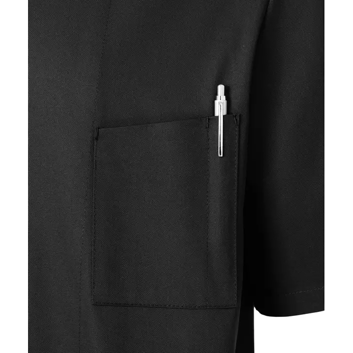Karlowsky Gustav short-sleeved chef jacket, Black, large image number 6