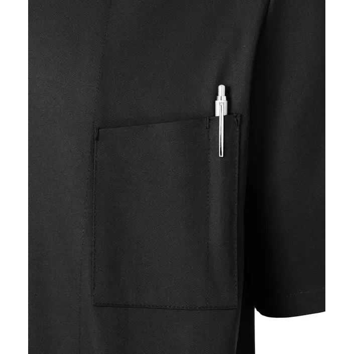 Karlowsky Gustav short-sleeved chef jacket, Black, large image number 6