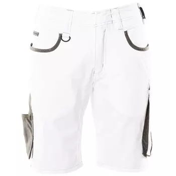 Mascot Unique work shorts, White/Dark Antracit