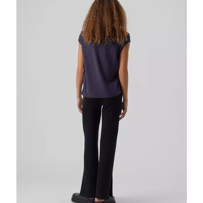 Vero Moda VMAVA PLAIN dame T-shirt, Night Sky, large image number 2