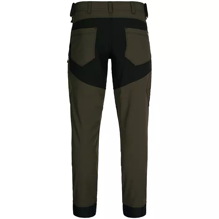 Engel X-treme work trousers full stretch, Forest green, large image number 1