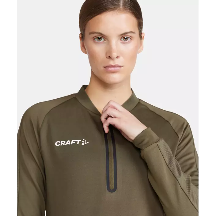 Craft Extend Damen Halfzip Trainingspullover, Rift, large image number 3