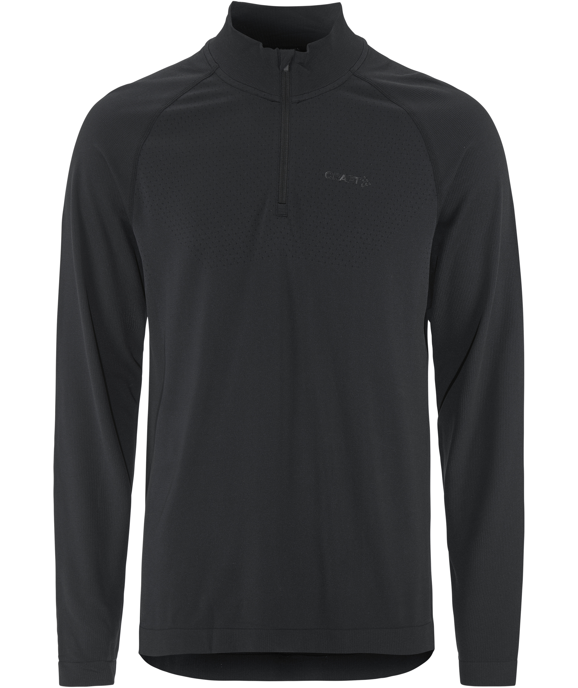 Craft Active Comfort 2 half zip baselayer sweater, Black, large image number 0