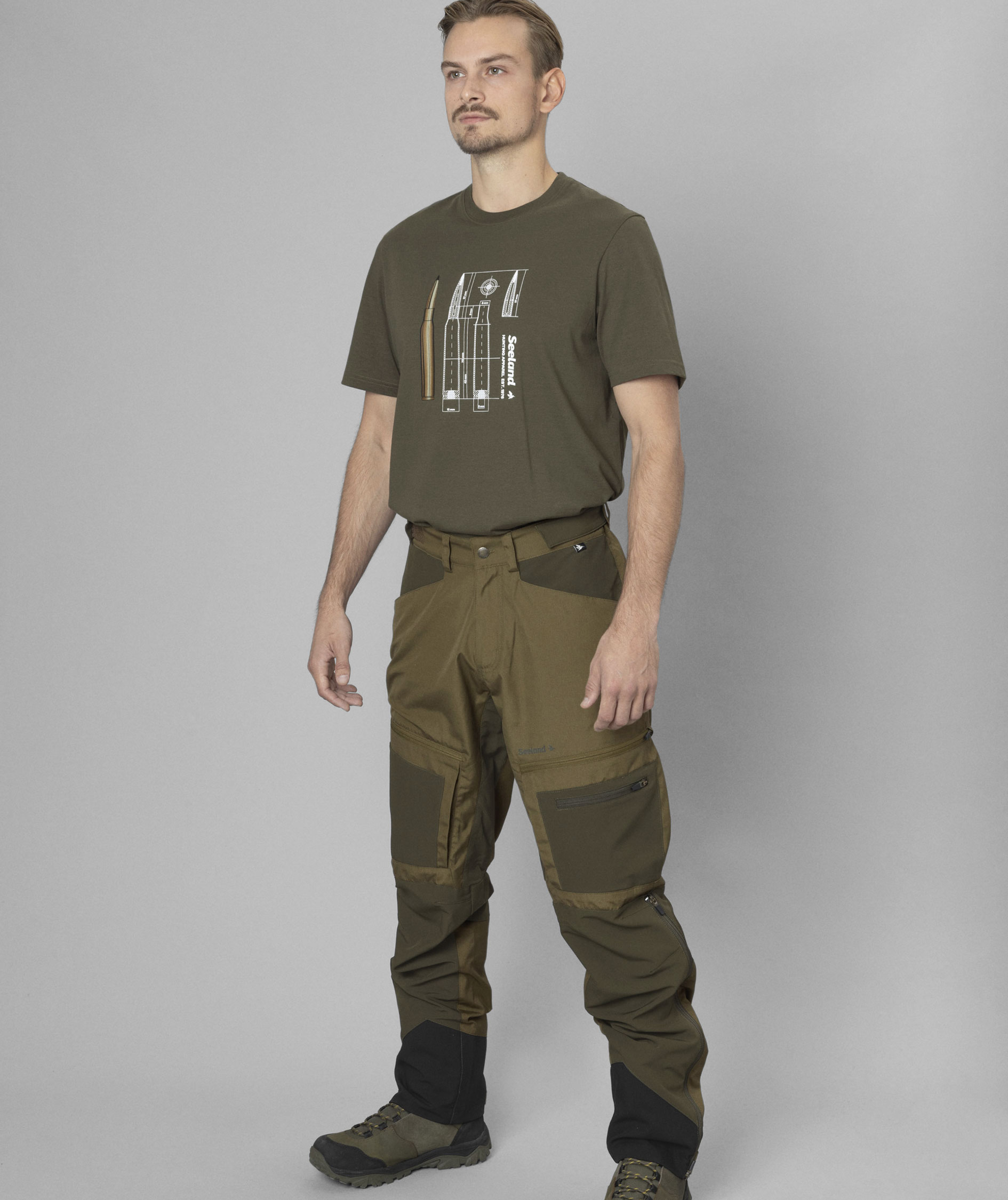 Seeland Bullet T-shirt, Grape leaf, large image number 5