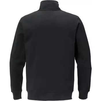 Fristads Acode Sweatshirt mit Reißverschluss, Schwarz