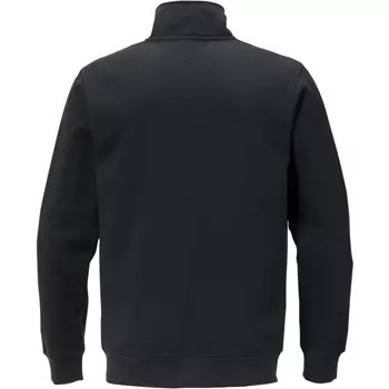 Fristads Acode sweatshirt with zip, Black