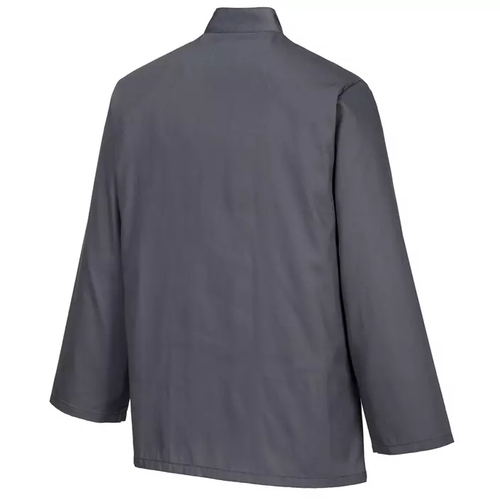 Portwest C833 chefs jacket, Grey, large image number 1