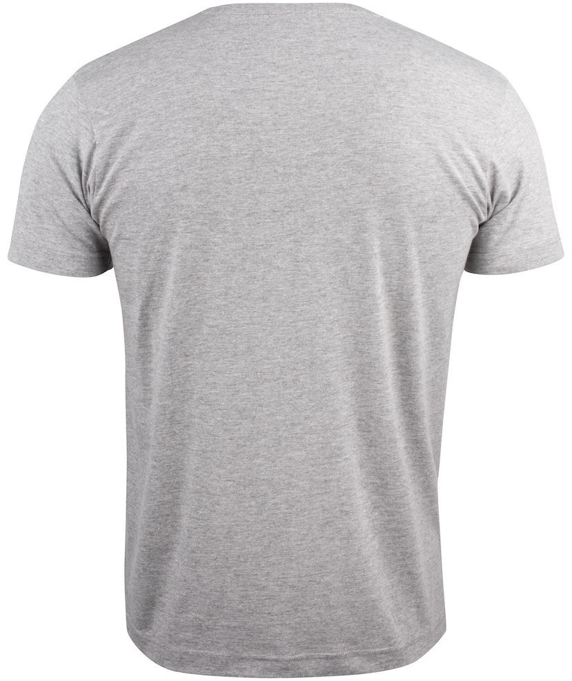 Clique Basic T-skjorte, Gr&aring;melert, large image number 3