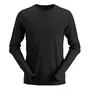 Snickers AllroundWork langermet T-skjorte 2427 merinoull, Svart