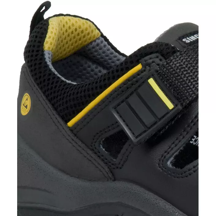 Jalas 3100 Monza Grip safety sandals S1, Black, large image number 1