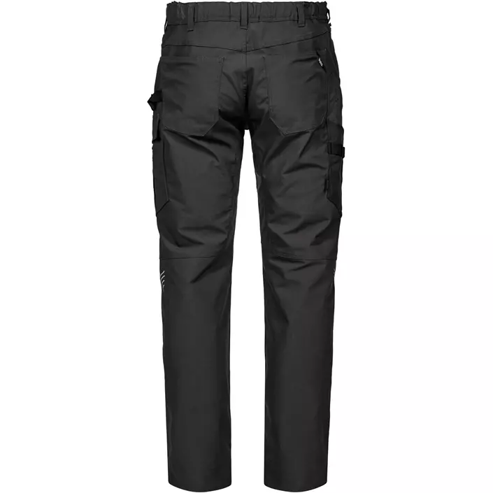Engel Entire arbejdsbukser, Anthracite Grey, large image number 3