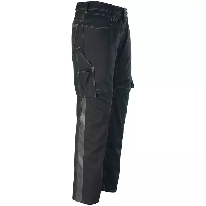 Mascot Unique Oldenburg service trousers, Black/Dark Antracit, large image number 3