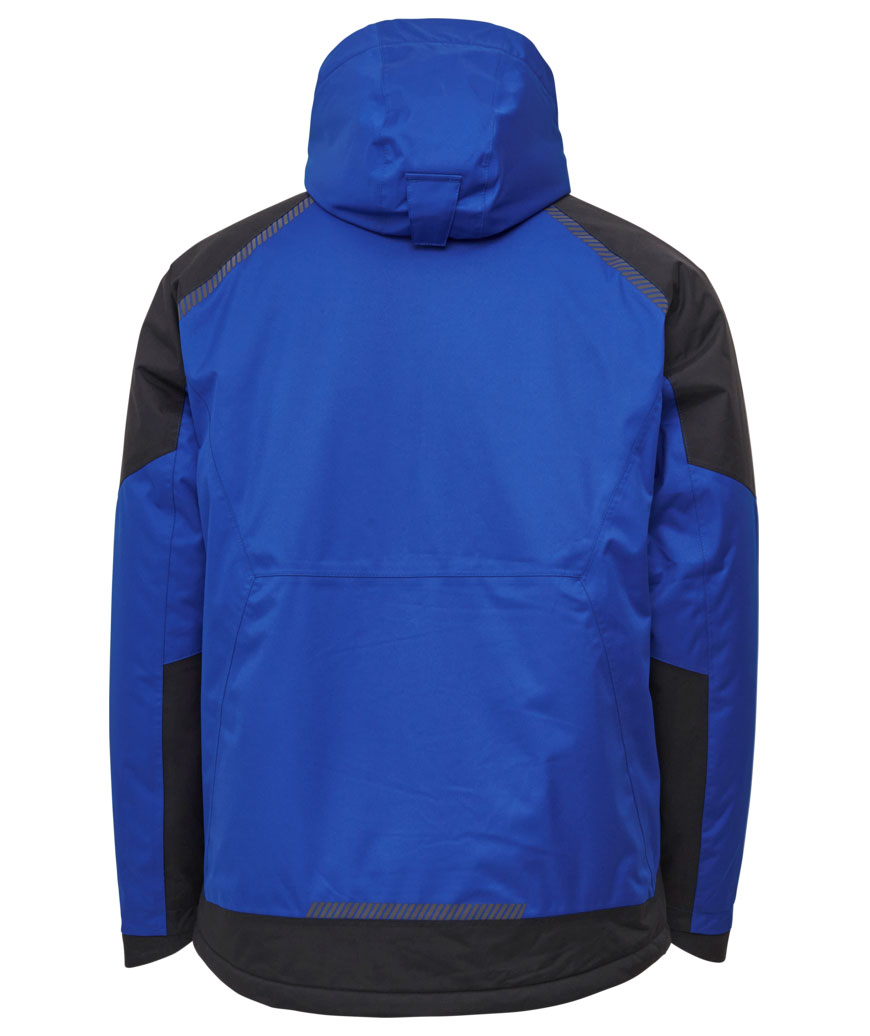 ELKA Working Xtreme stretch vinterjakke, Kongebl&aring;/Sort, large image number 2