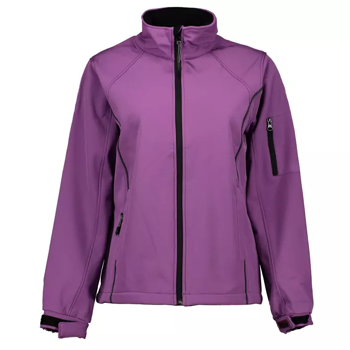 Ocean women's softshell jacket, Purple, large image number 0
