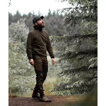 Northern Hunting Thorlak fleece sweater, Green