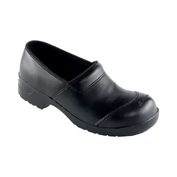 Euro-Dan Flex safety clogs with heel cover S2, Black