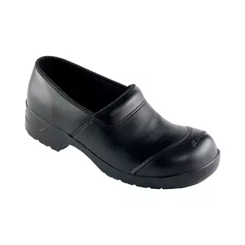 Euro-Dan Flex safety clogs with heel cover S2, Black