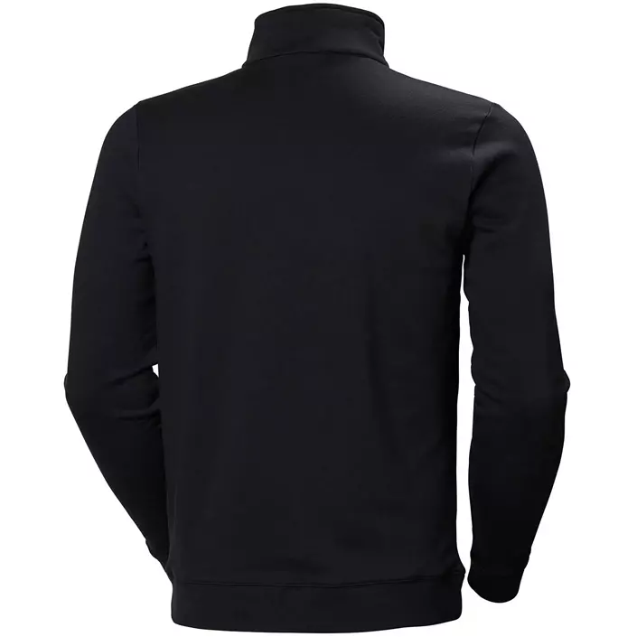 Helly Hansen Manchester sweatshirt half zip, Svart, large image number 1