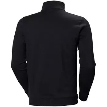Helly Hansen Manchester sweatshirt half zip, Black