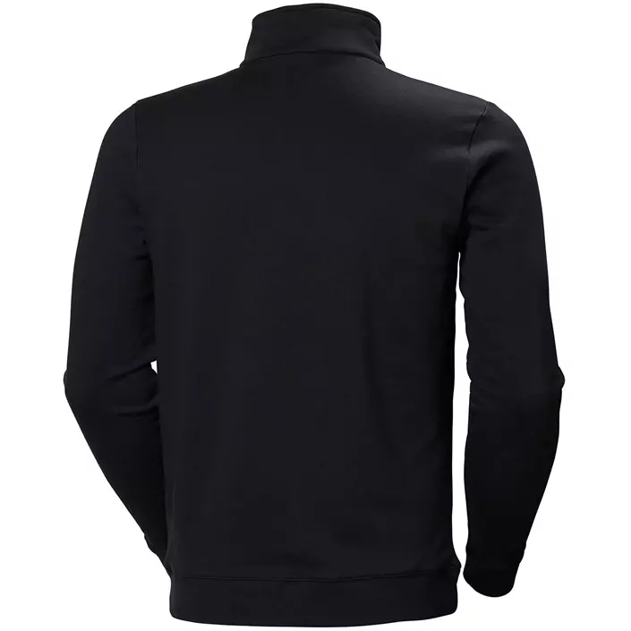 Helly Hansen Manchester sweatshirt half zip, Sort, large image number 1