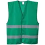 Portwest Iona cover vest with reflective tape, Bottle Green