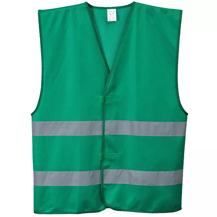Portwest Iona cover vest with reflective tape, Bottle Green, large image number 0