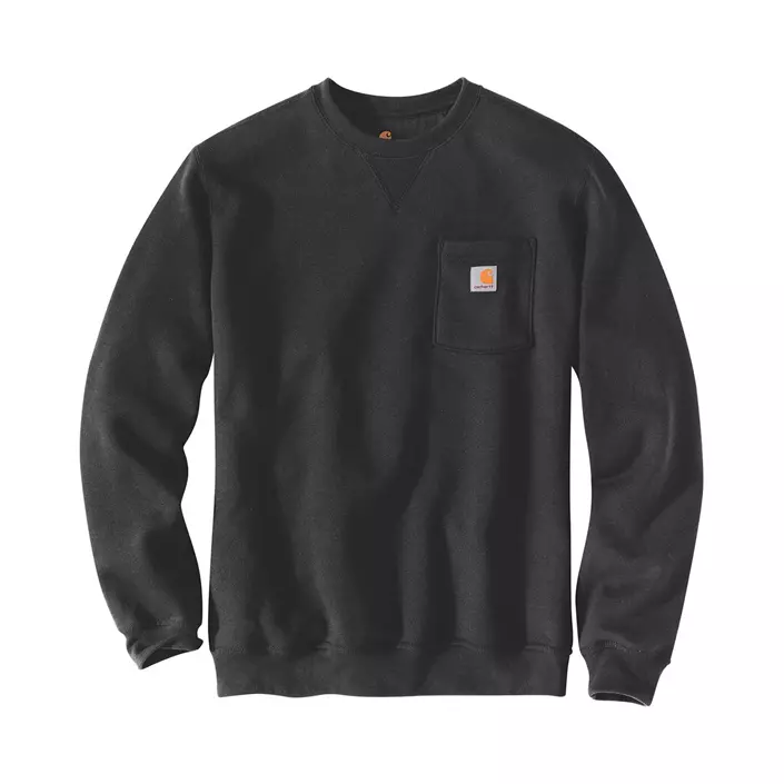 Carhartt Crewneck sweatshirt, Svart, large image number 0