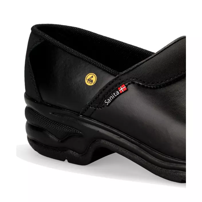 Sanita San Pro Light safety clogs with heel cover S3, Black, large image number 2