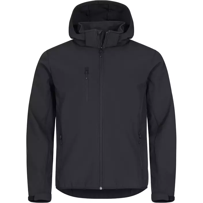 Clique Classic softshell jacket, Black, large image number 0