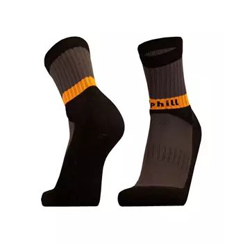 UphillSport Viita trekking socks with merino wool, Black/Grey