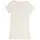 Joha Marie T-skjorte dame med merinoull, Hvit, Hvit, swatch