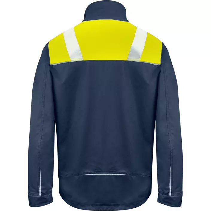 ProJob arbejdsjakke 5427, Navy/Yellow, large image number 1