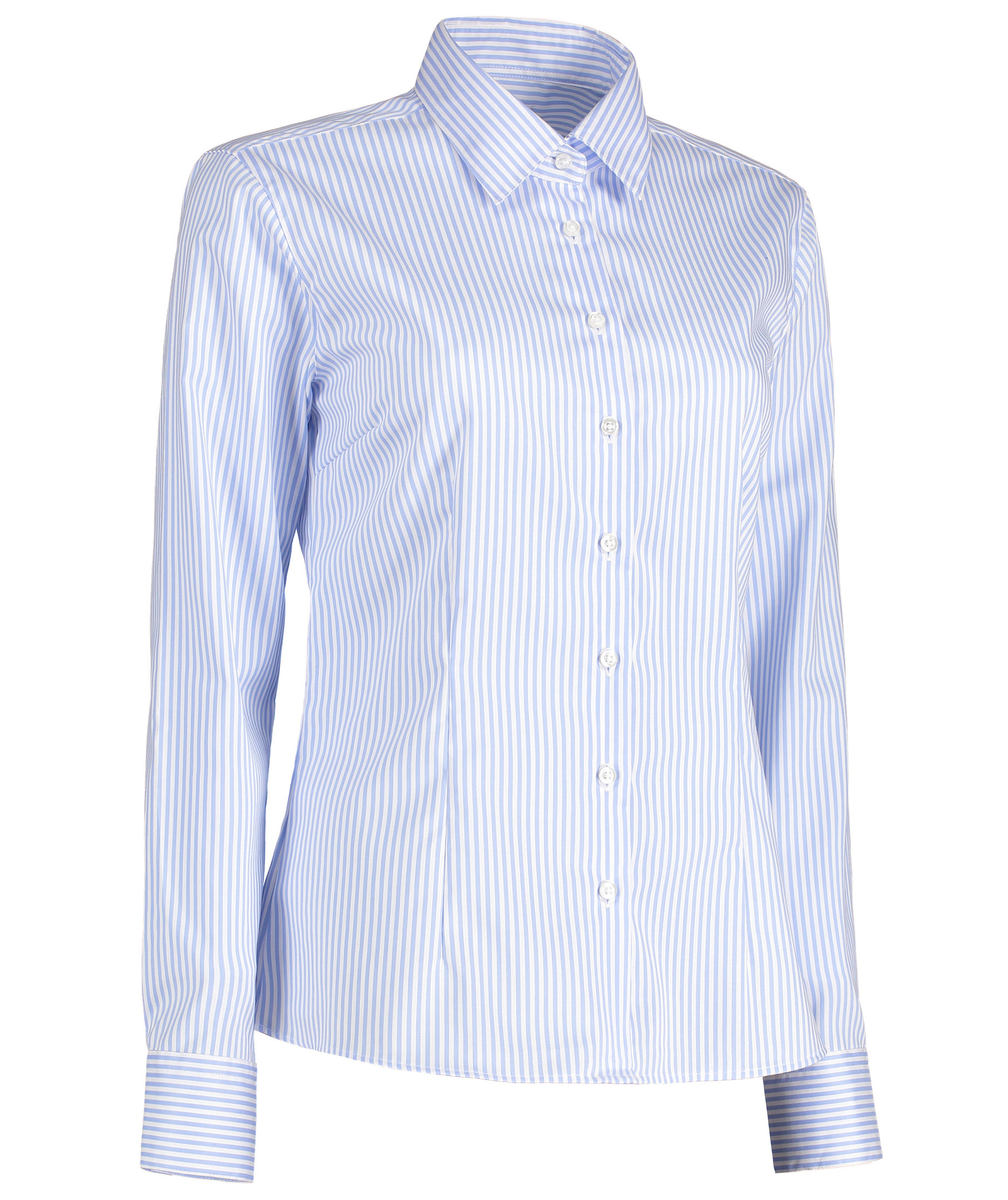 Seven Seas Kadet modern fit women's shirt, Light Blue, large image number 2