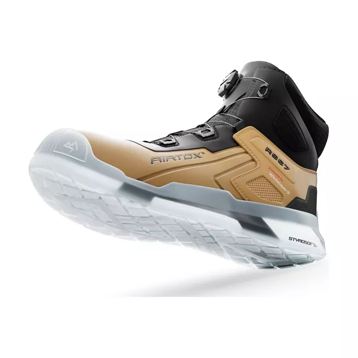 Airtox RS67 skyddskängor S7S, Desert haze/raven-black, large image number 2