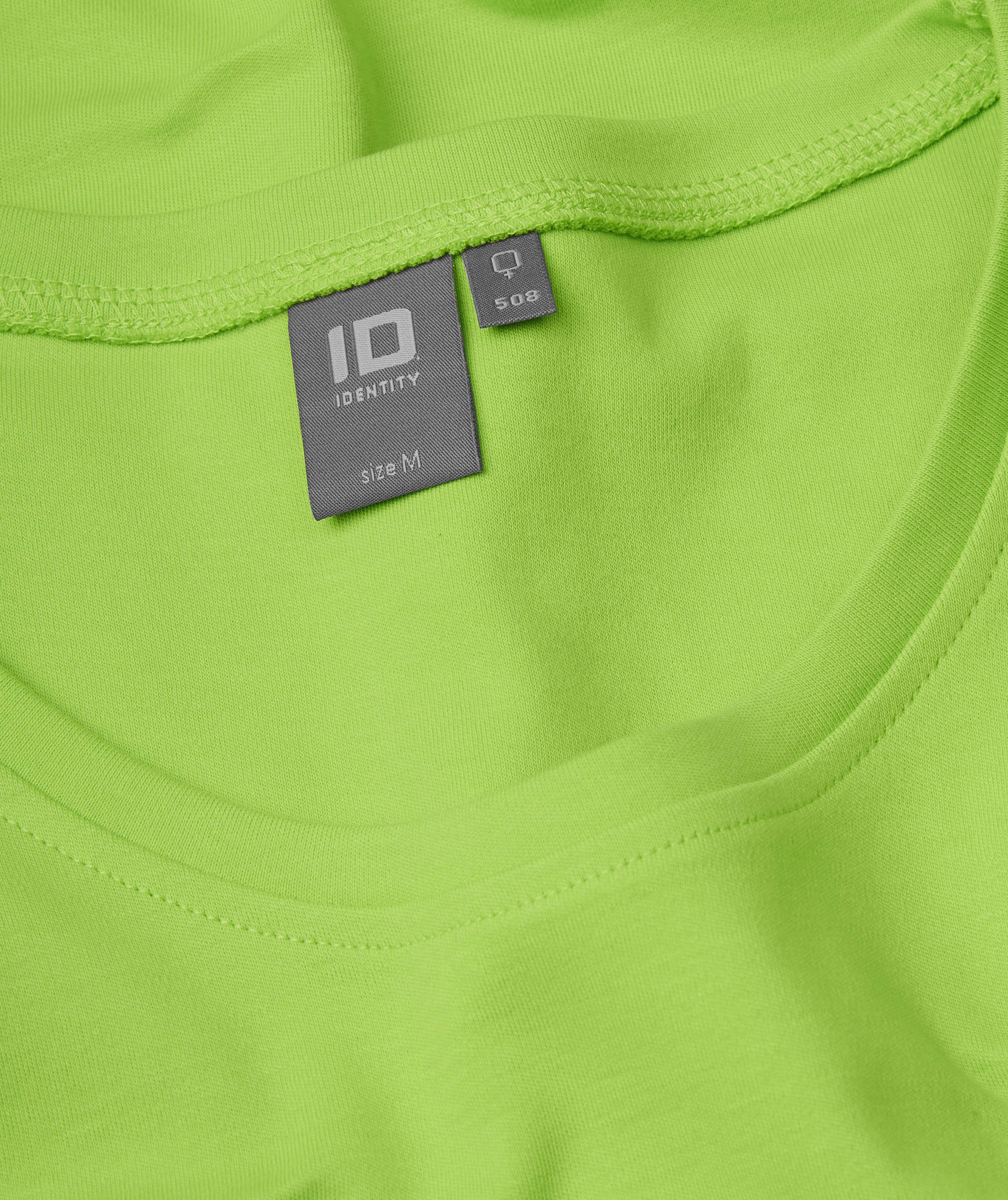 ID Interlock Damen T-Shirt, Lime Gr&uuml;n, large image number 3