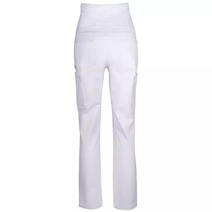 Smila Workwear Nea maternity trousers, White, large image number 2