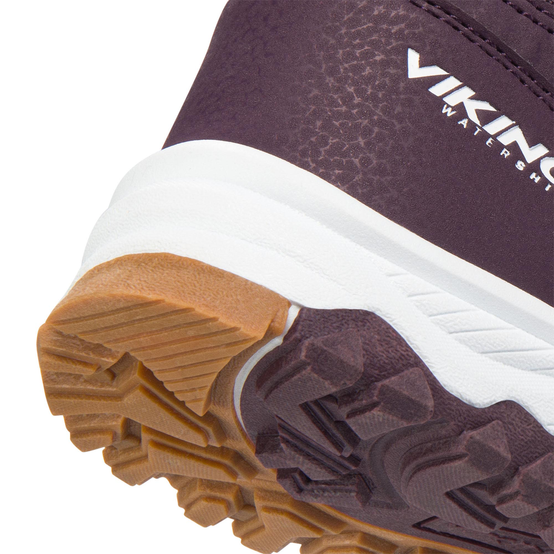 Viking Akkarvik WP winter boots for kids, Plum, large image number 4