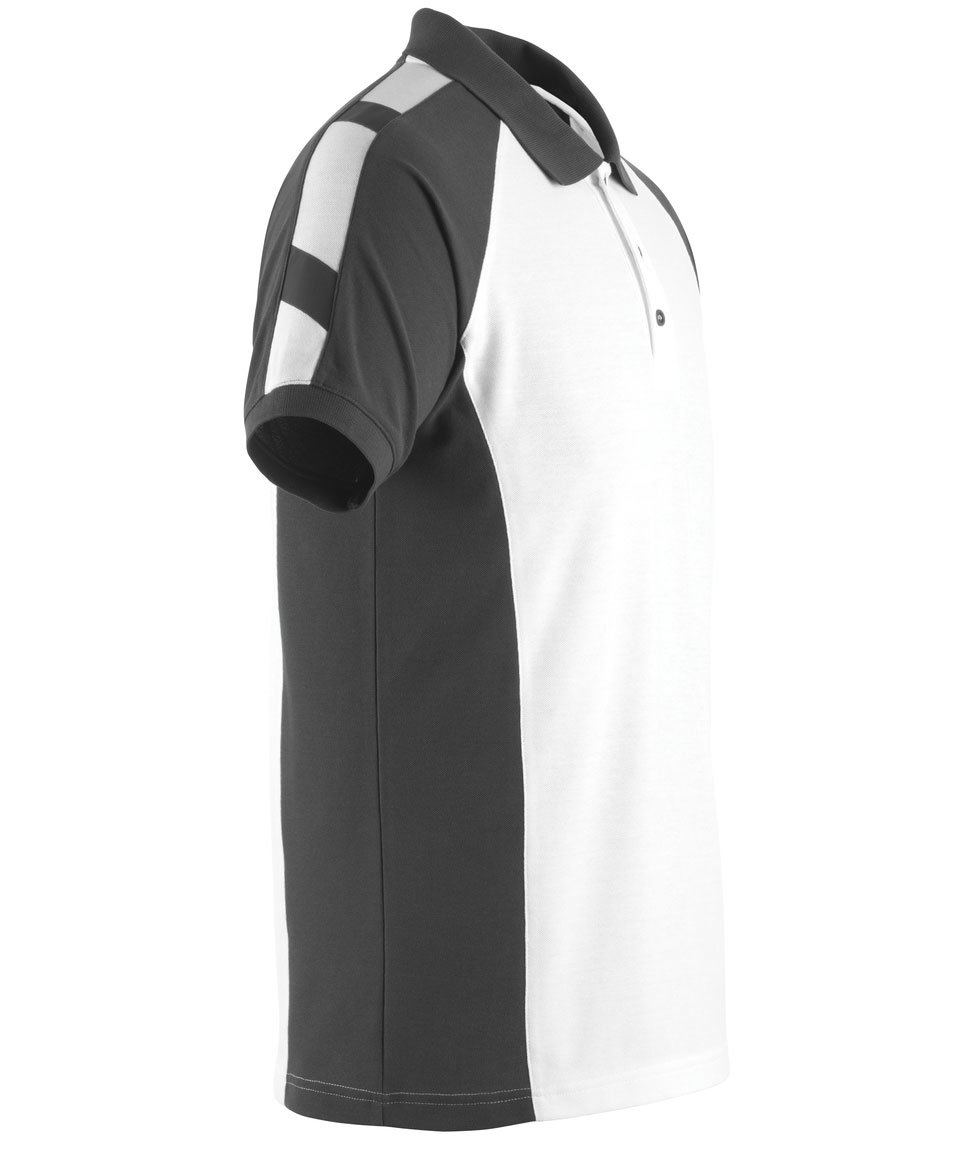 Mascot Unique polo shirt, White/Dark Antracit, large image number 3