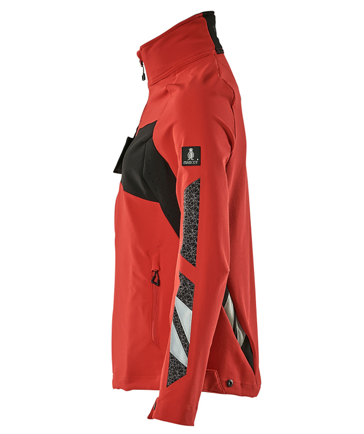 Mascot Accelerate damejakke full stretch, Signalr&oslash;d/sort, large image number 3