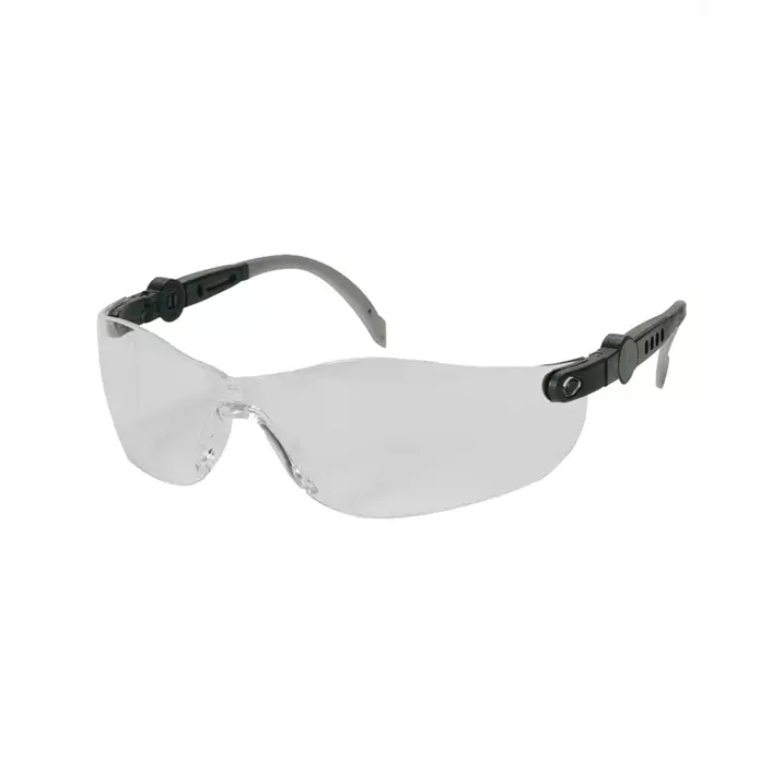 OX-ON Space Comfort sikkerhedsbriller, Sort/klar, Sort/klar, large image number 0