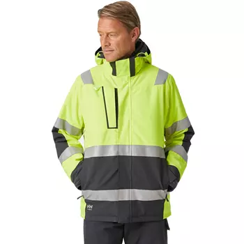 Helly Hansen Alna 2.0 winter jacket, Hi-vis yellow/charcoal