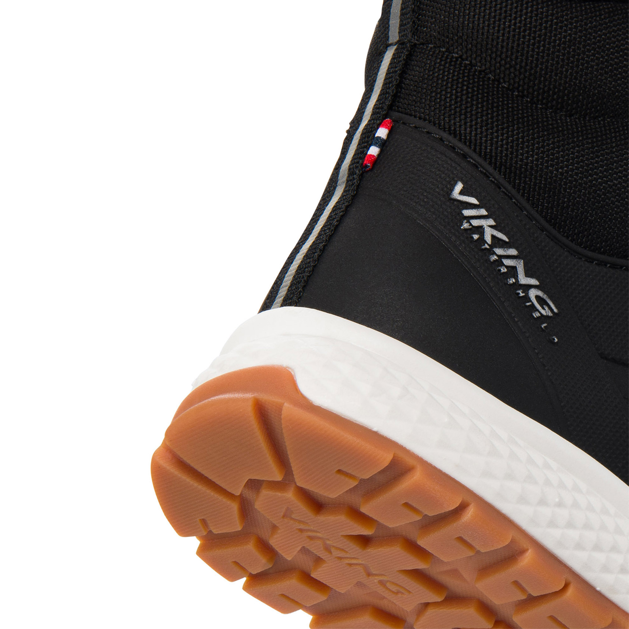 Viking Equip Defence Warm WP 2V boots for kids, Black/Charcoal, large image number 4