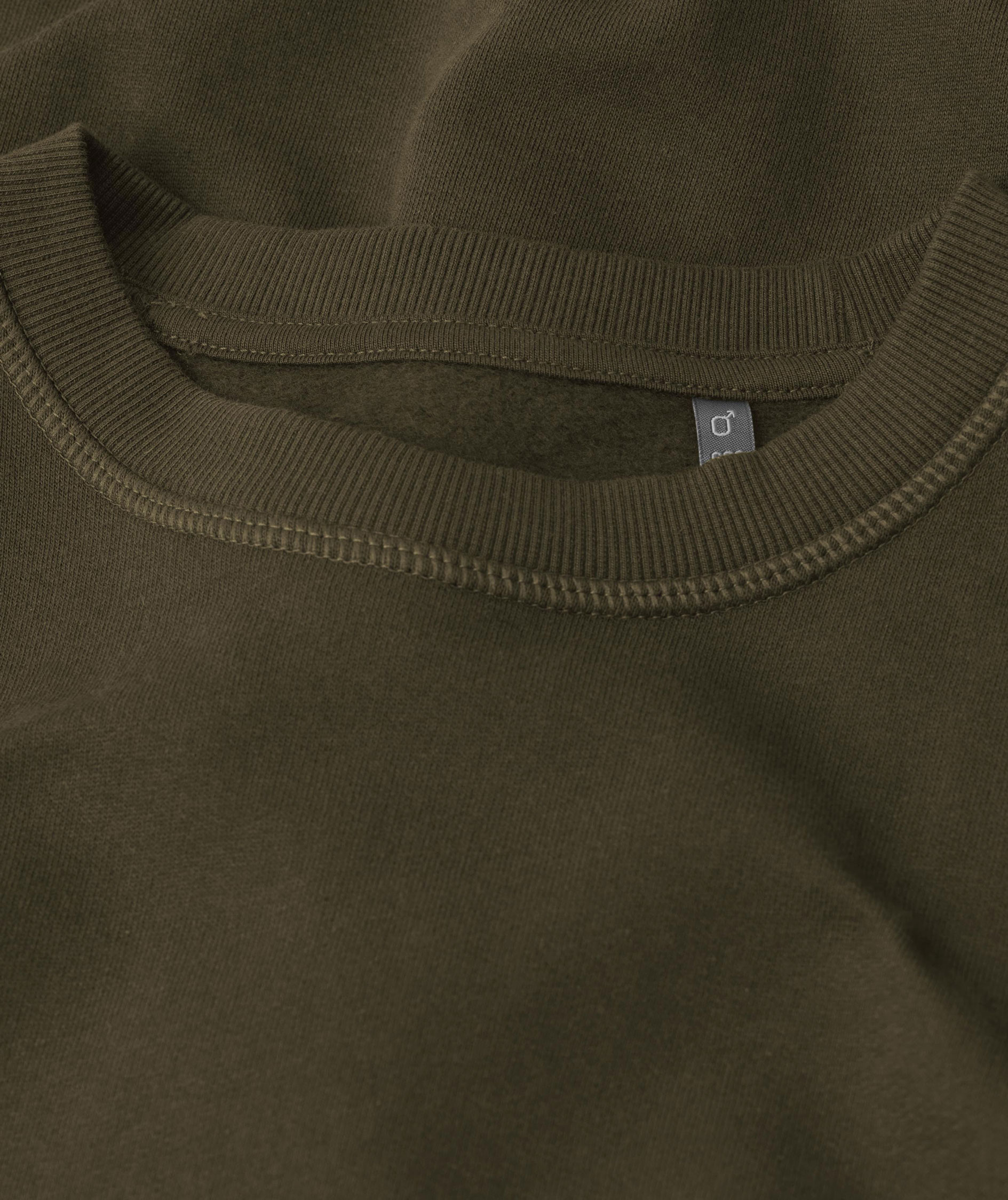 ID Bio Sweatshirt, Olivgr&uuml;n, large image number 3