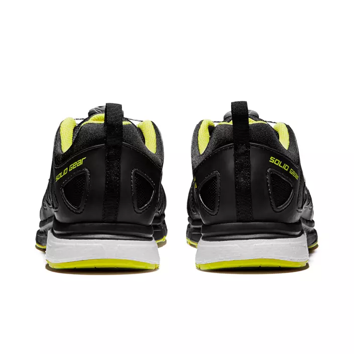 Solid Gear Vent Plasma safety shoes S1P, Black/Lime, large image number 3