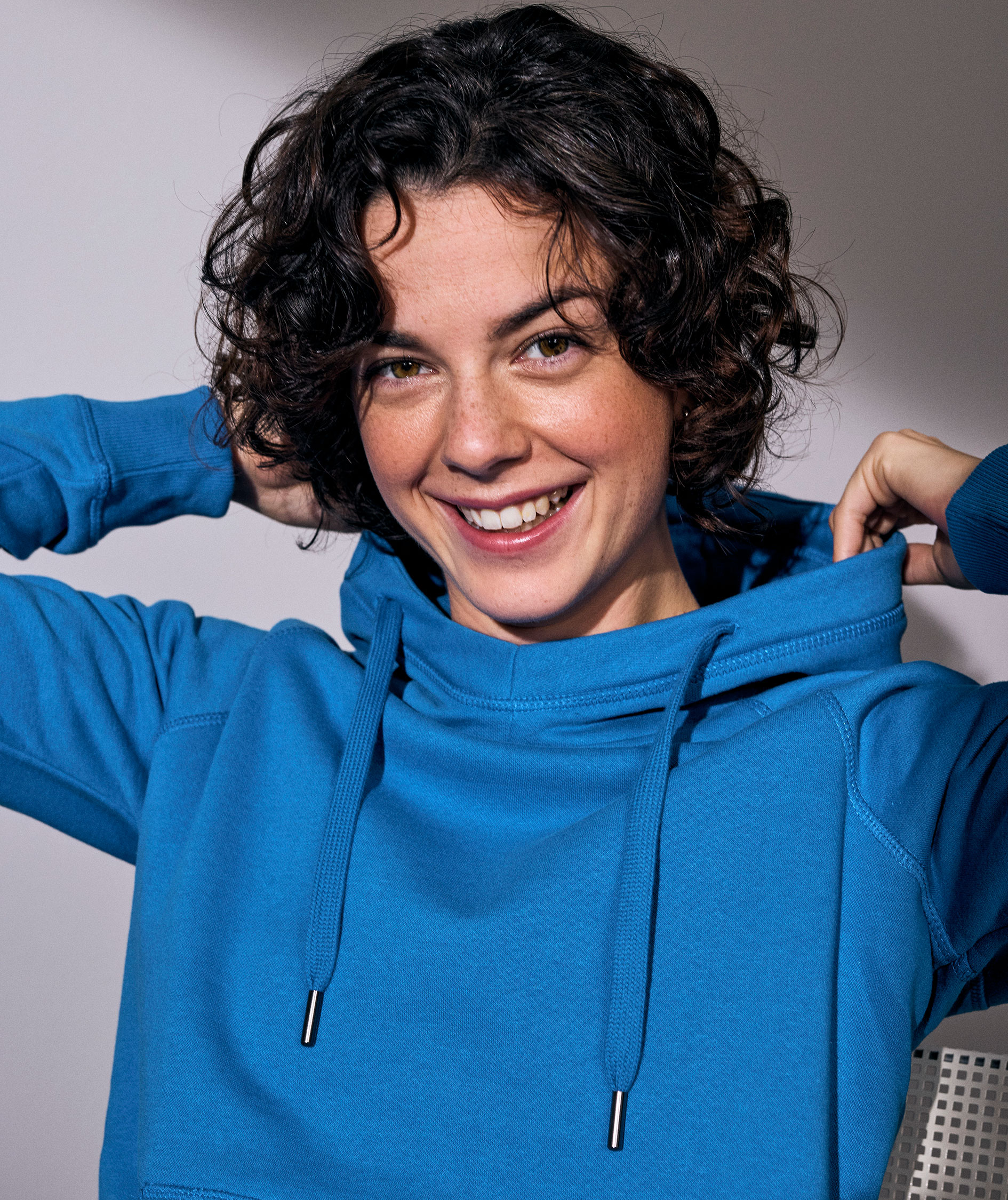 ID Core dame hettegenser, Azure