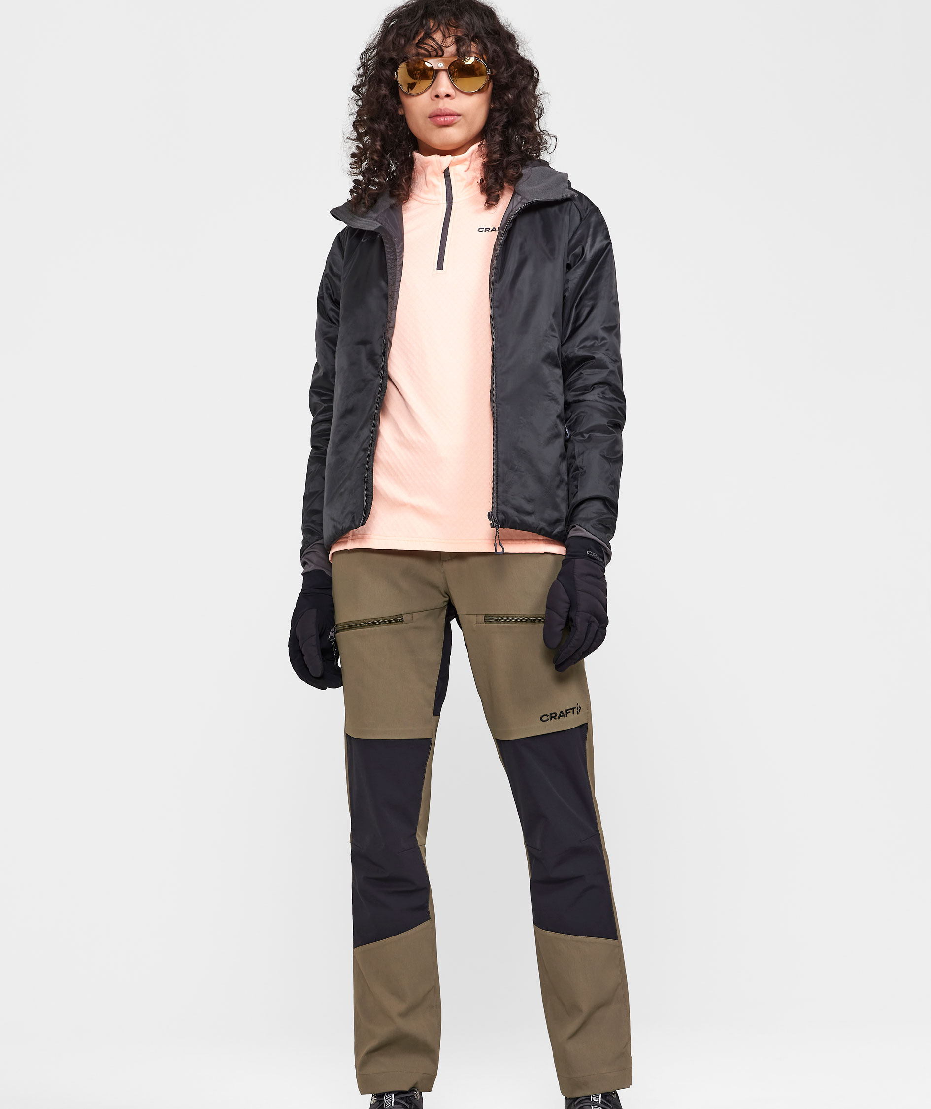 Craft ADV Explore women's lightweight jacket, Black, large image number 3