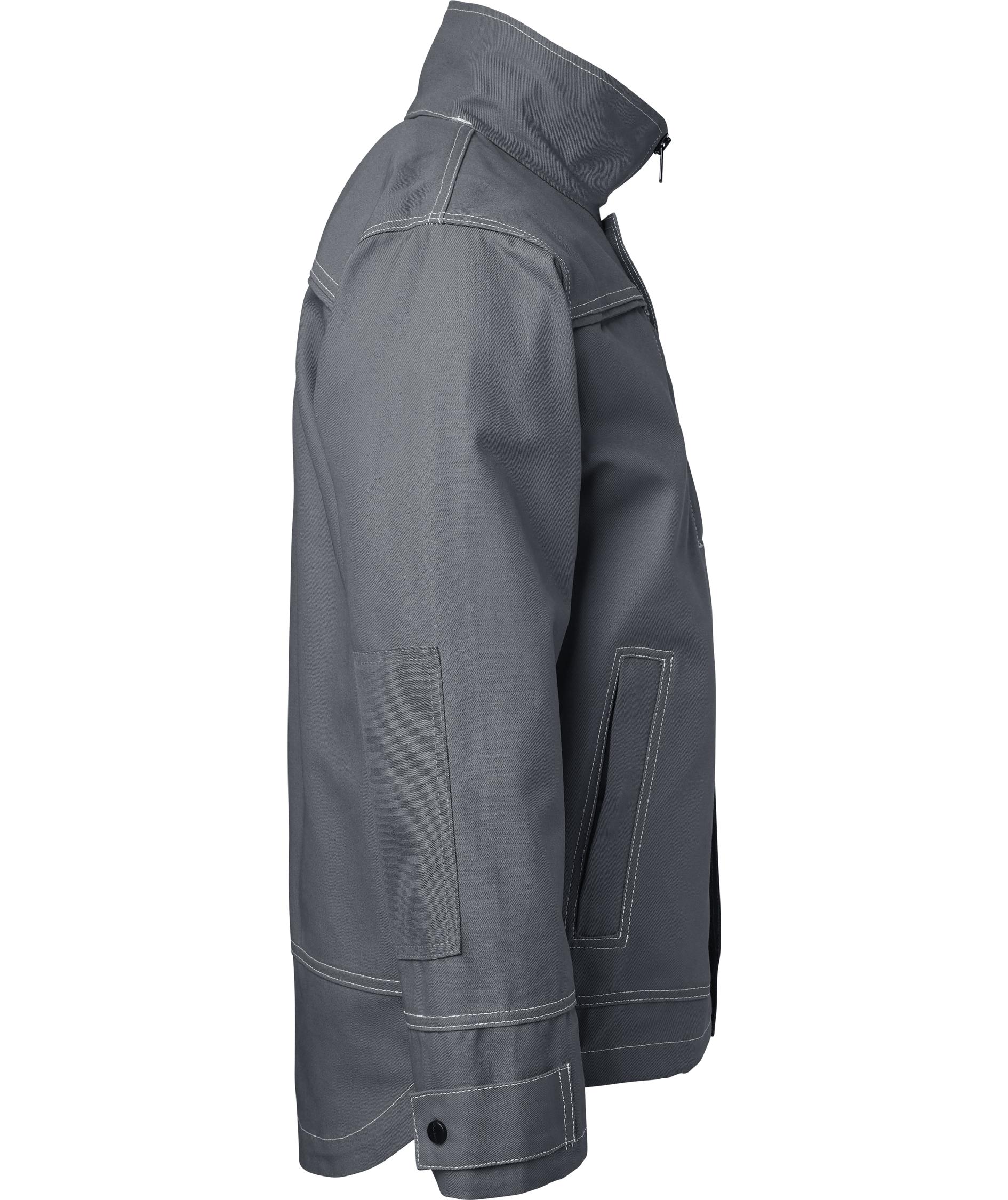 Top Swede arbetsjacka 3815, Gr&aring;, large image number 2