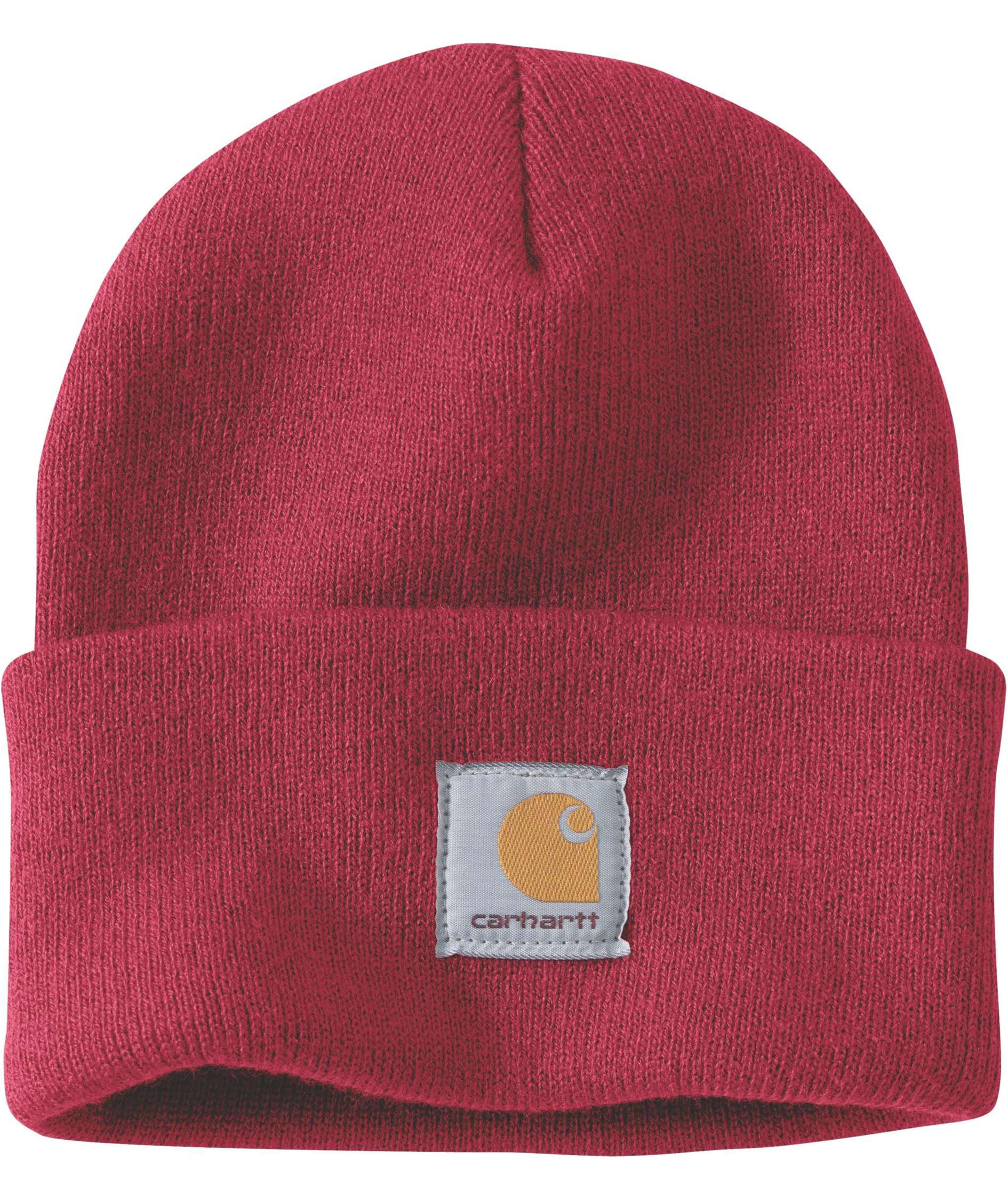 Carhartt Watch stickad m&ouml;ssa, Industry Red, Industry Red, swatch